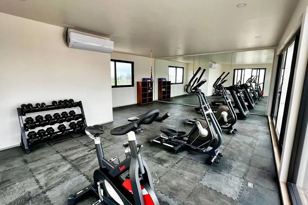 Spacious Penthouse With Pool 图卢姆 0*,  墨西哥