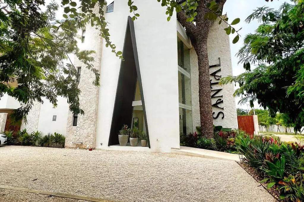 公寓 Spacious Penthouse With Pool 图卢姆
